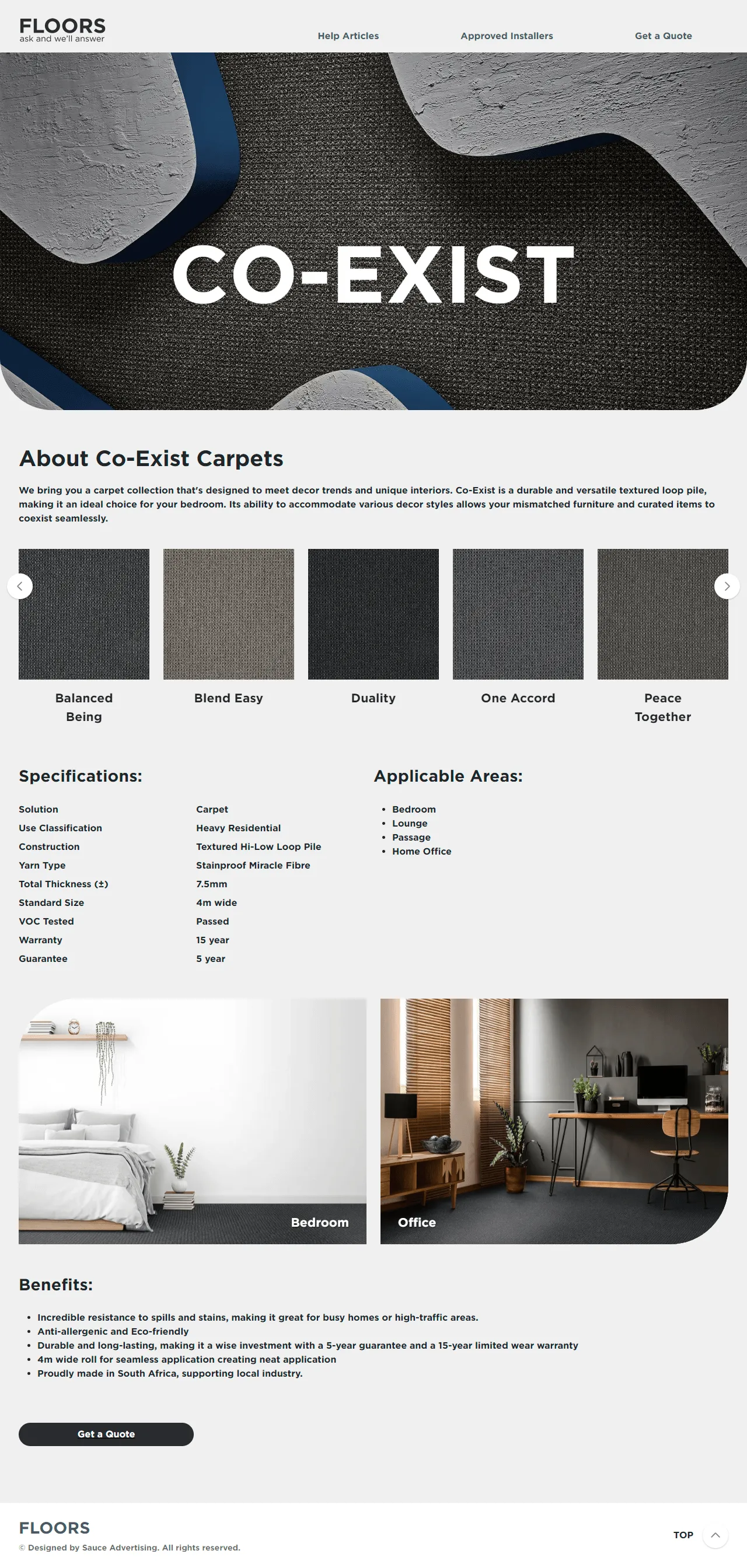 Co-Exist Carpet Collection