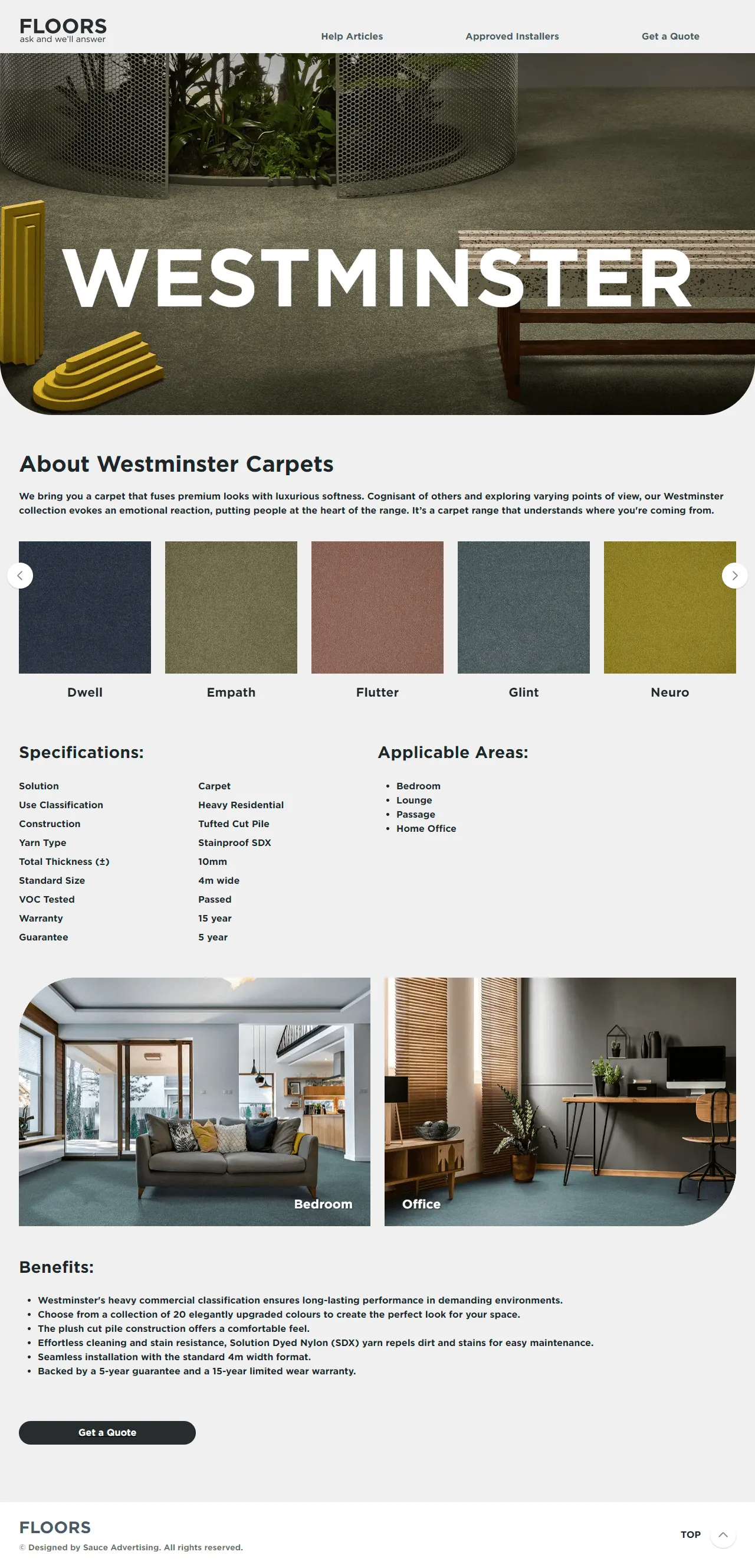 Westminster Carpet Collection