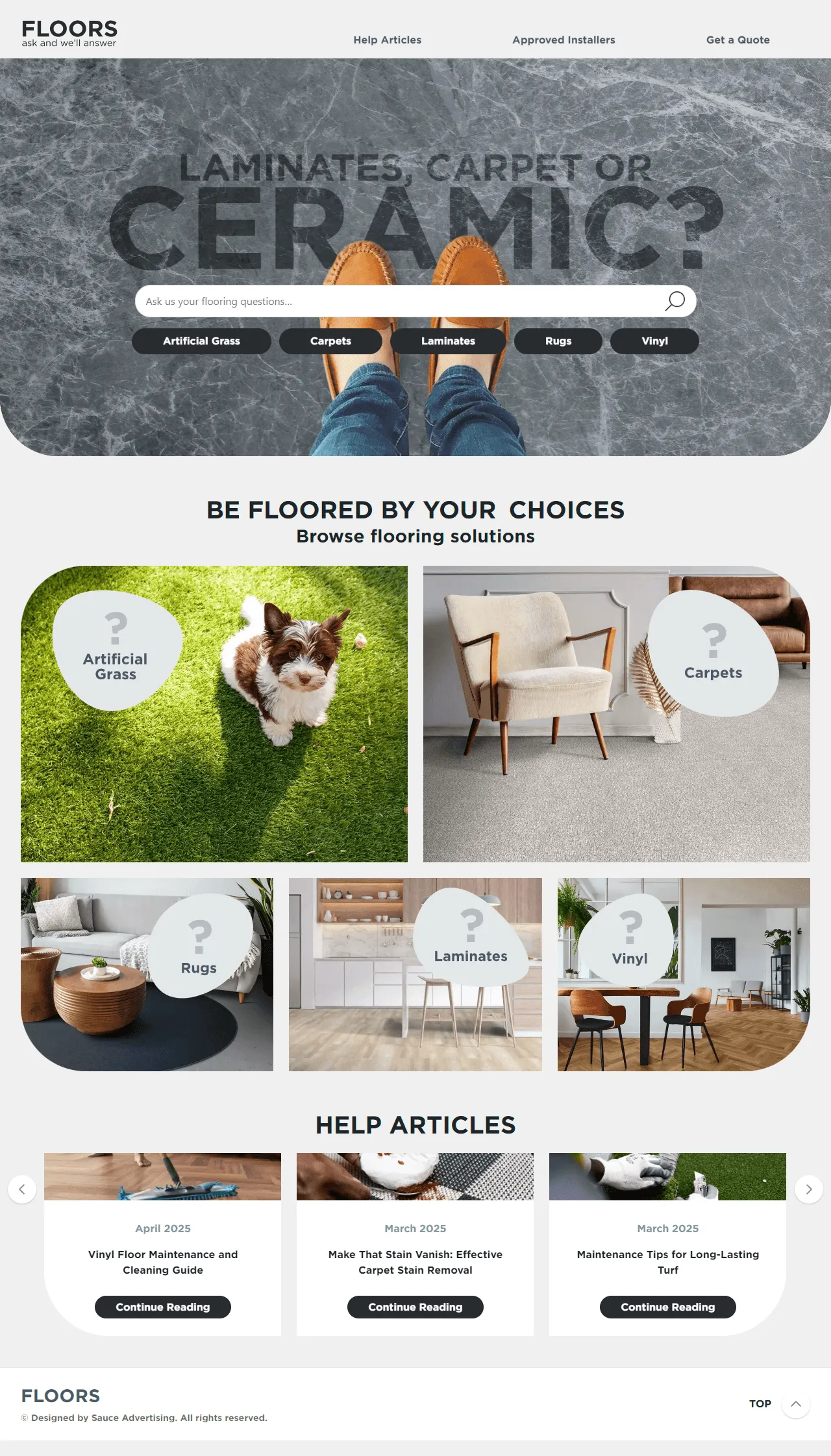 Floors.co.za Homepage