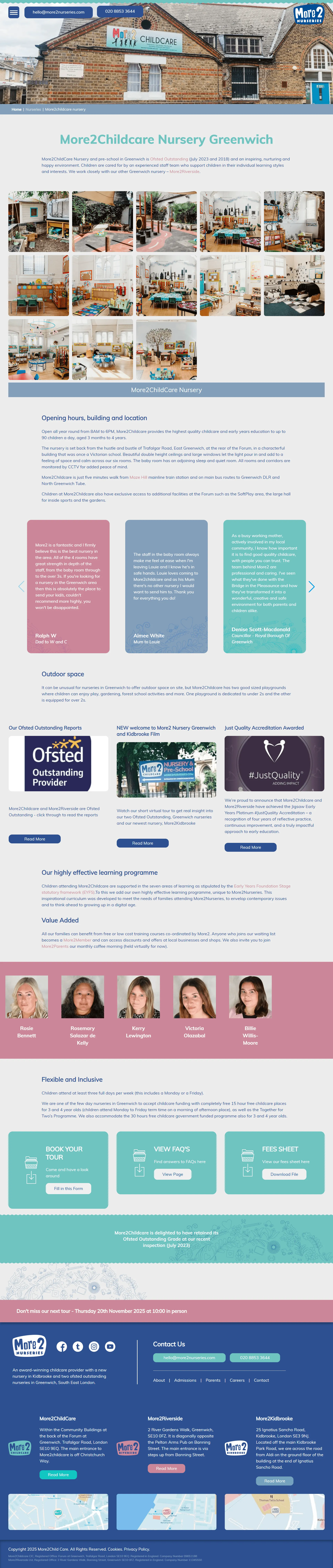 More2 Childcare Nursery Overview