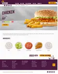 Classic Chicken Burgers Menu